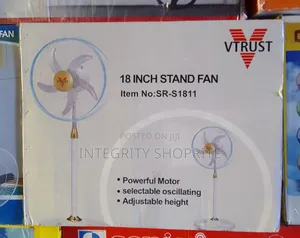 Vtrust 18 Inch Stand Fan No:Sr-S1811