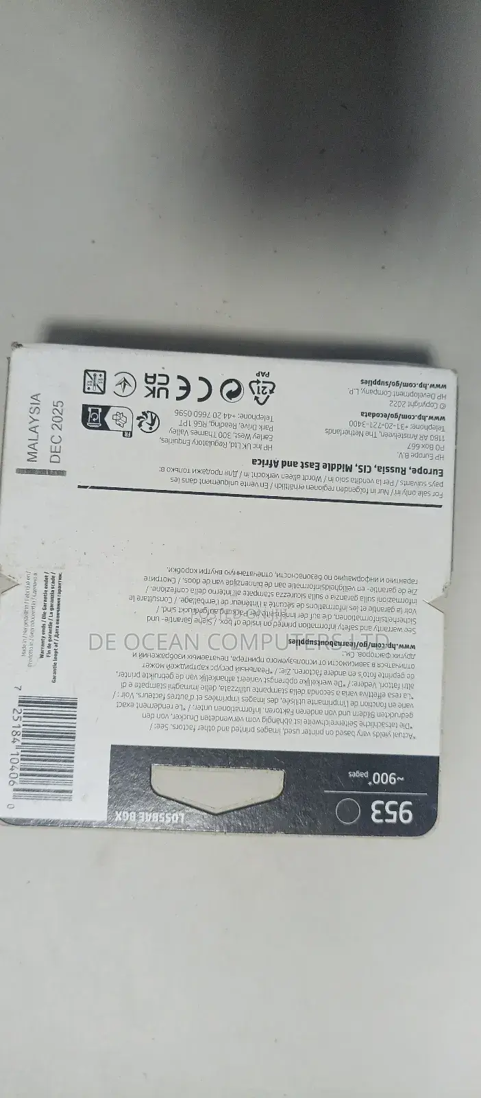 Hp 953 Black Cartridge