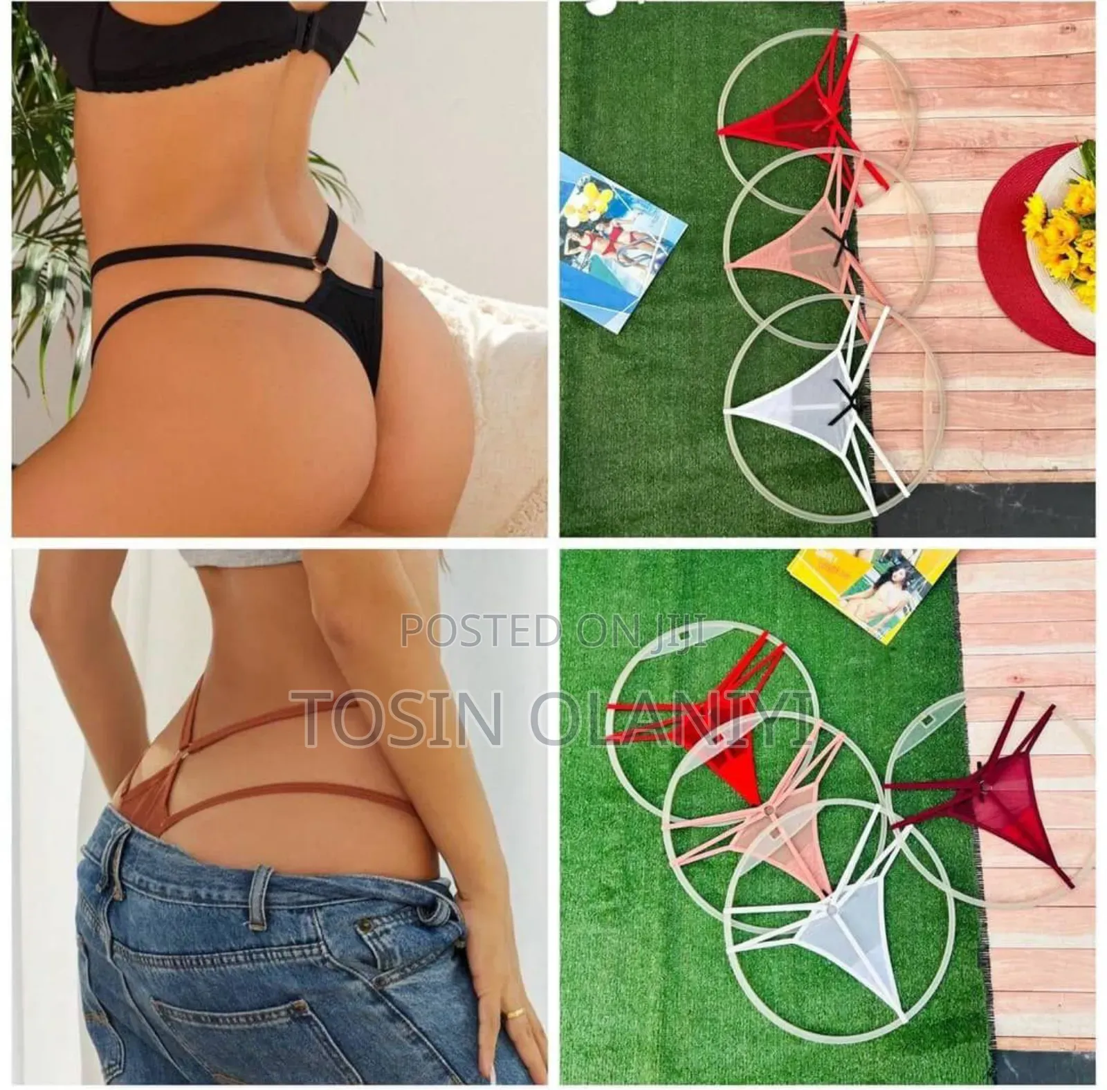 Classy G-String Panties 3pcs