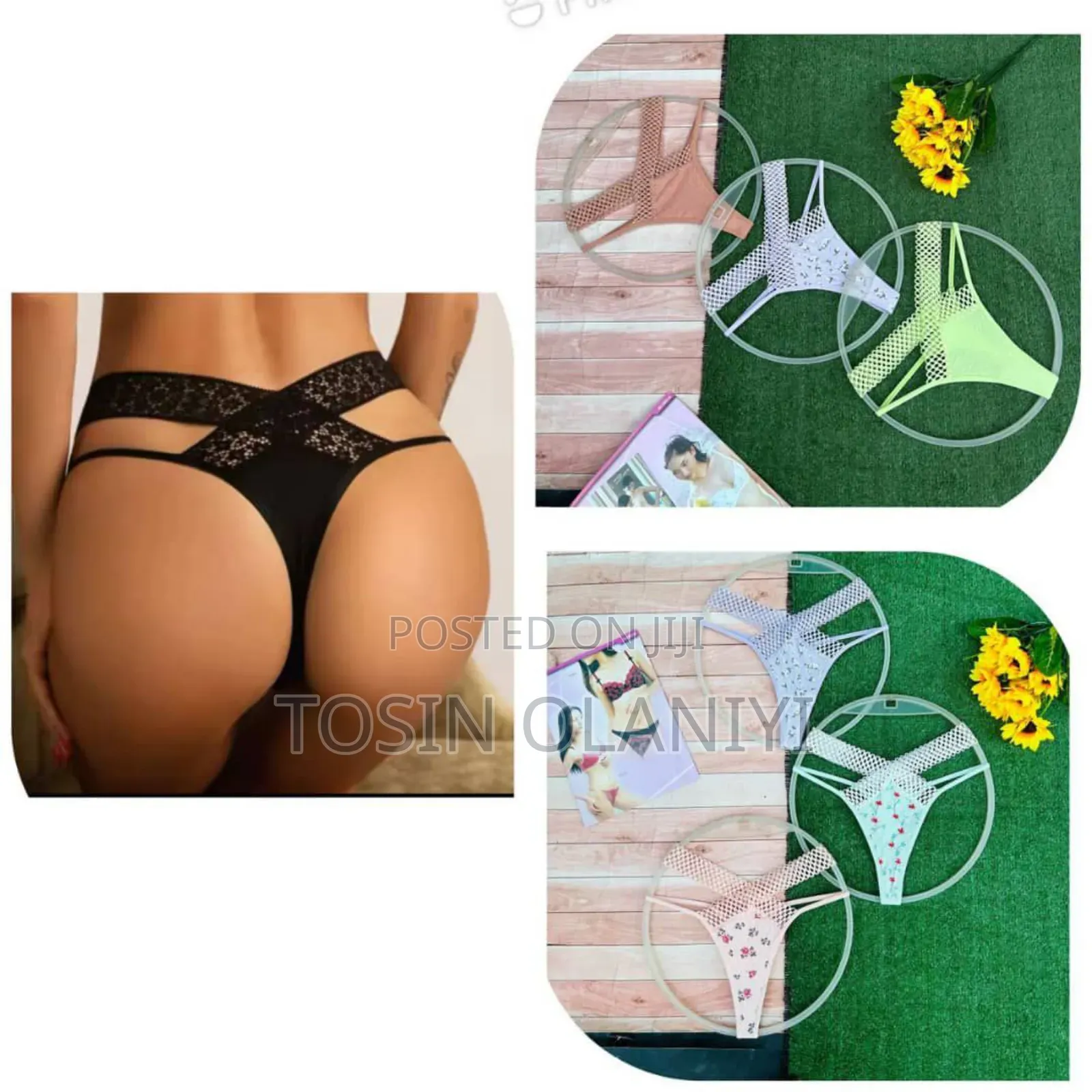 Classy G-String Panties 3pcs