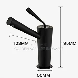 Black Brass Mixer Tap