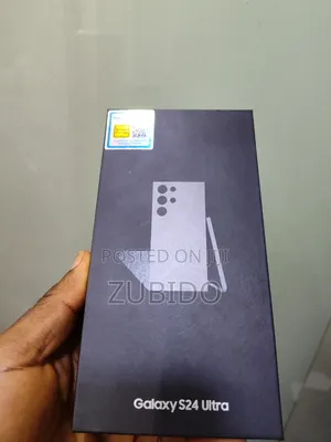 New Samsung Galaxy S24 Ultra 256 GB Black