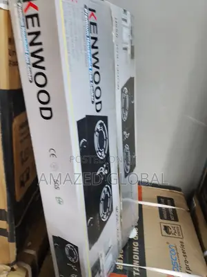 Improved Kenwood 2 Burner Gas Table Top Gas Cooker -Black