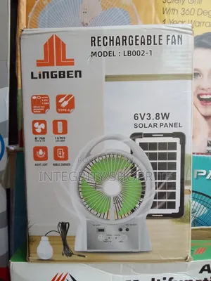 Rechargeable Fan Lingben