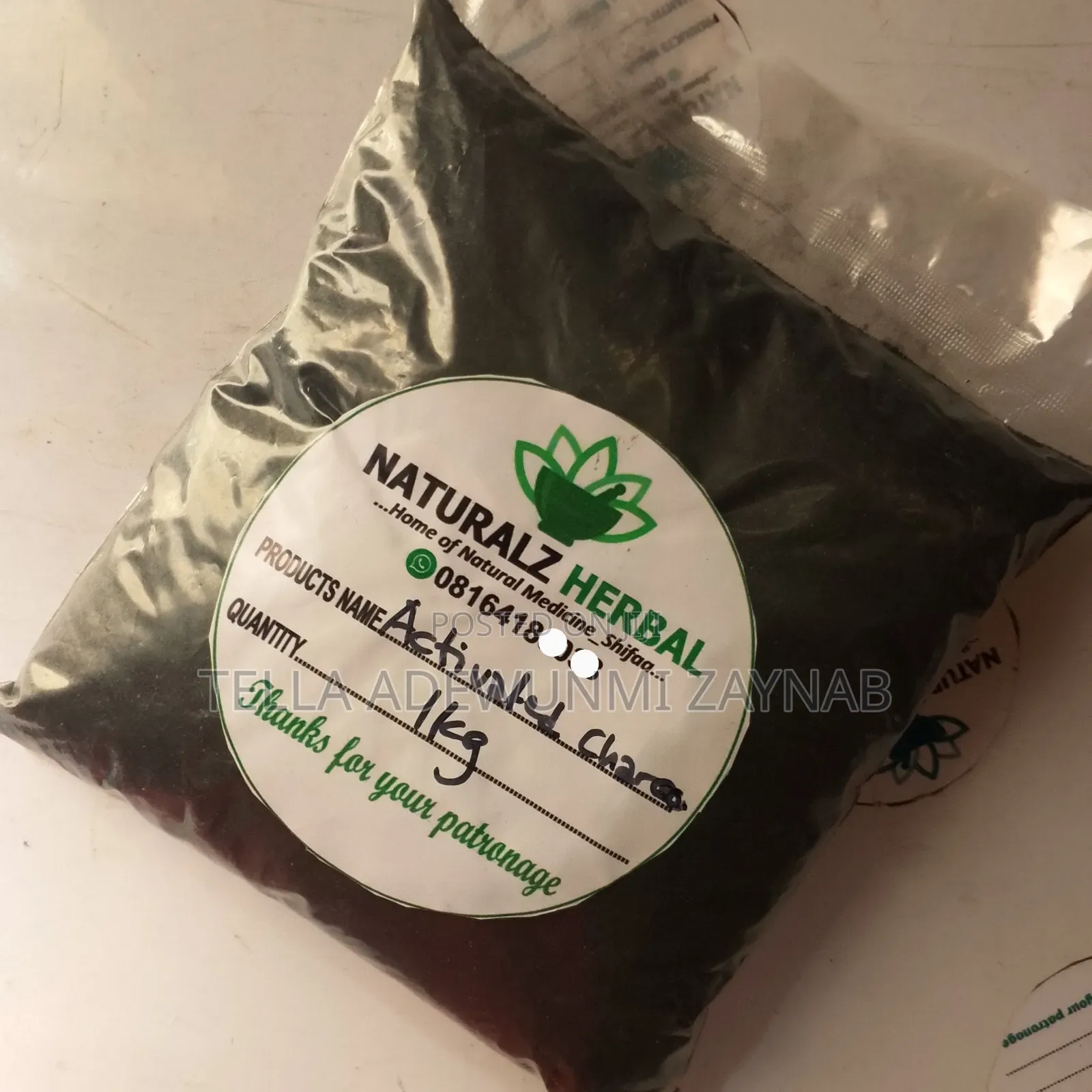 Activated Charcoal (1kg)