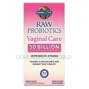 Raw Probiotics Vaginal Care 50 Billion