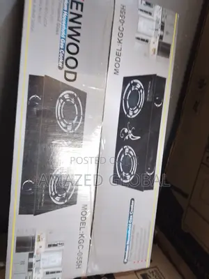 Kenwood Top 2 Burner Gas Cooker With Glass Table Top