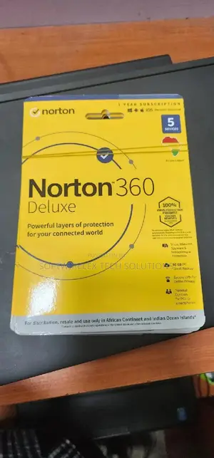 Norton 360 Deluxe With VPN 5 Users