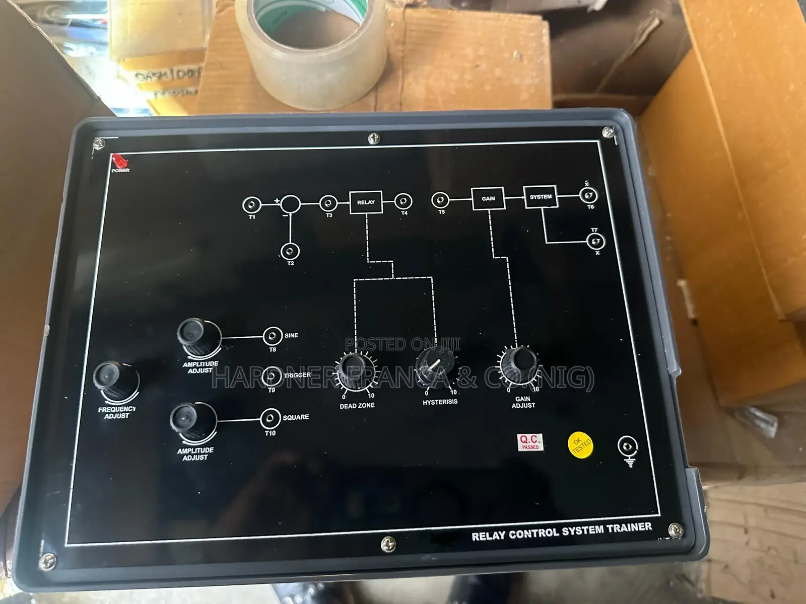 Relay Process Control System Trainer