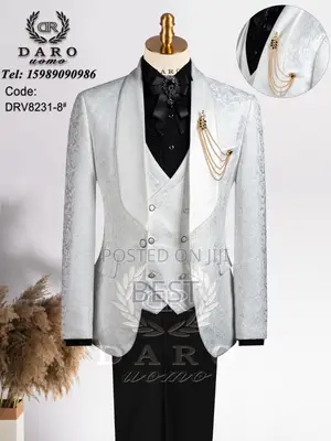 Tuxedo Suit for Wedding and Office Wears