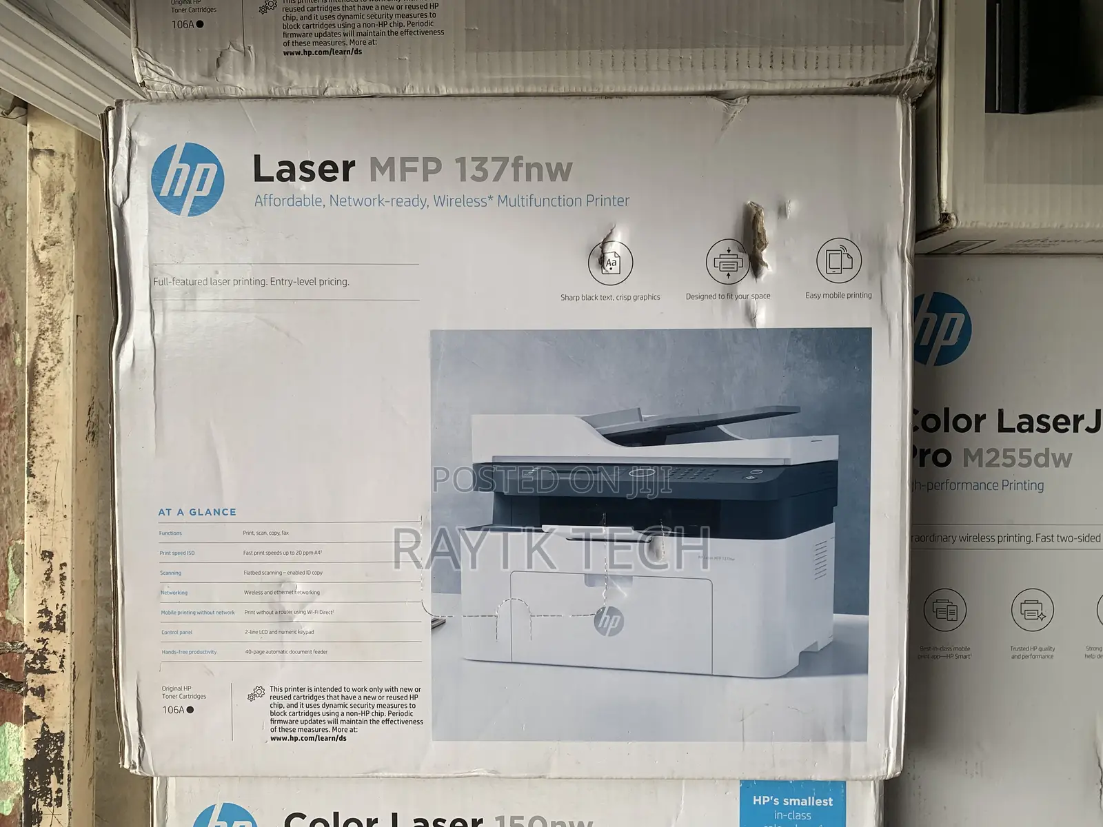 Hp Wireless Printer (Print, Scan , Copy )