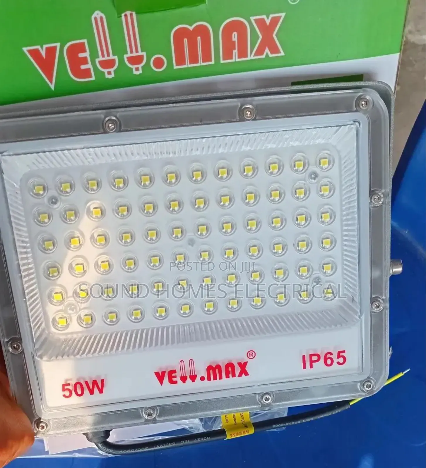 50w Vellmax White Light Colour Floodlight