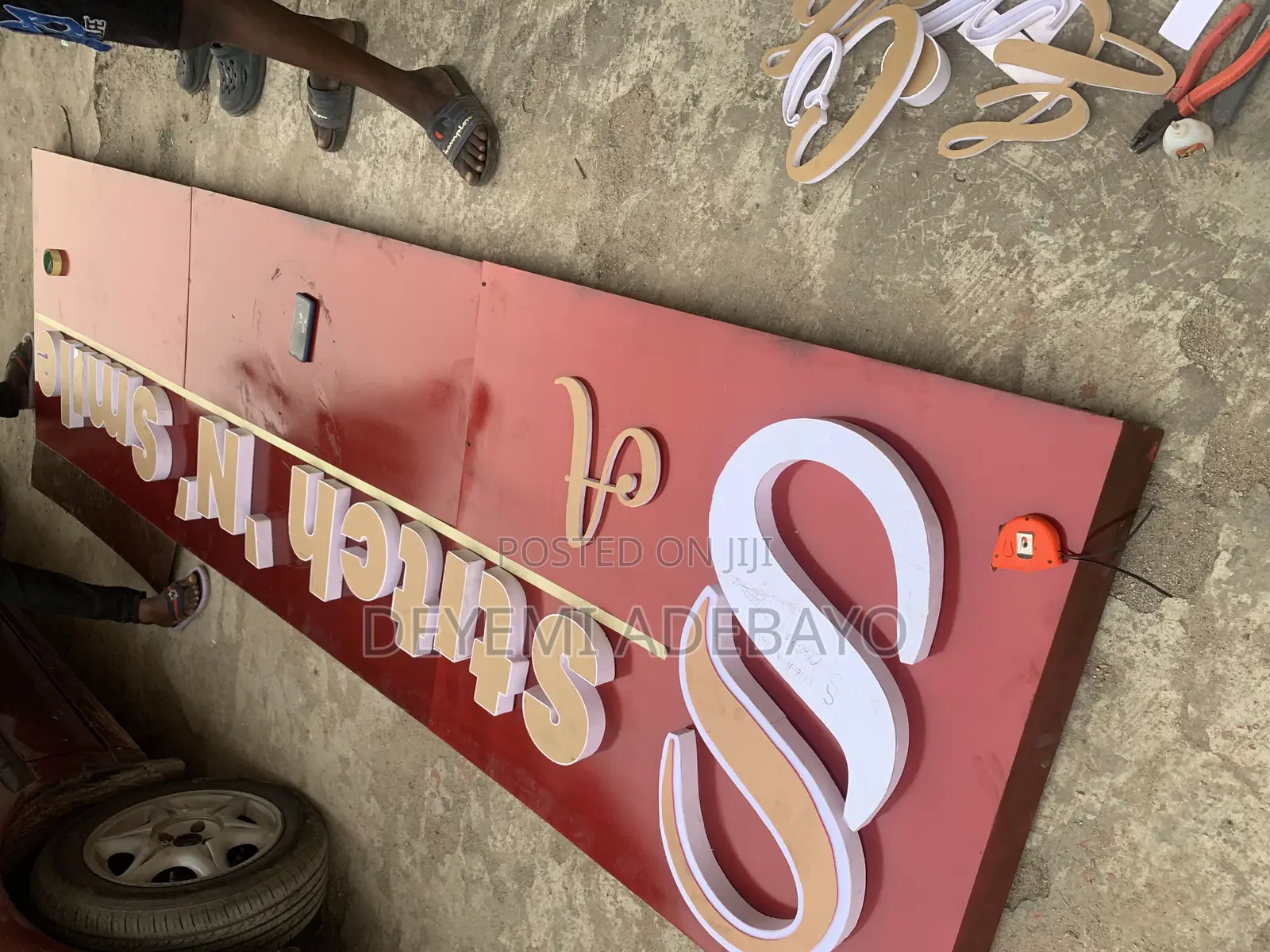 3d Indoor Outdoor Signage Signpost Signboard Wall Cladding