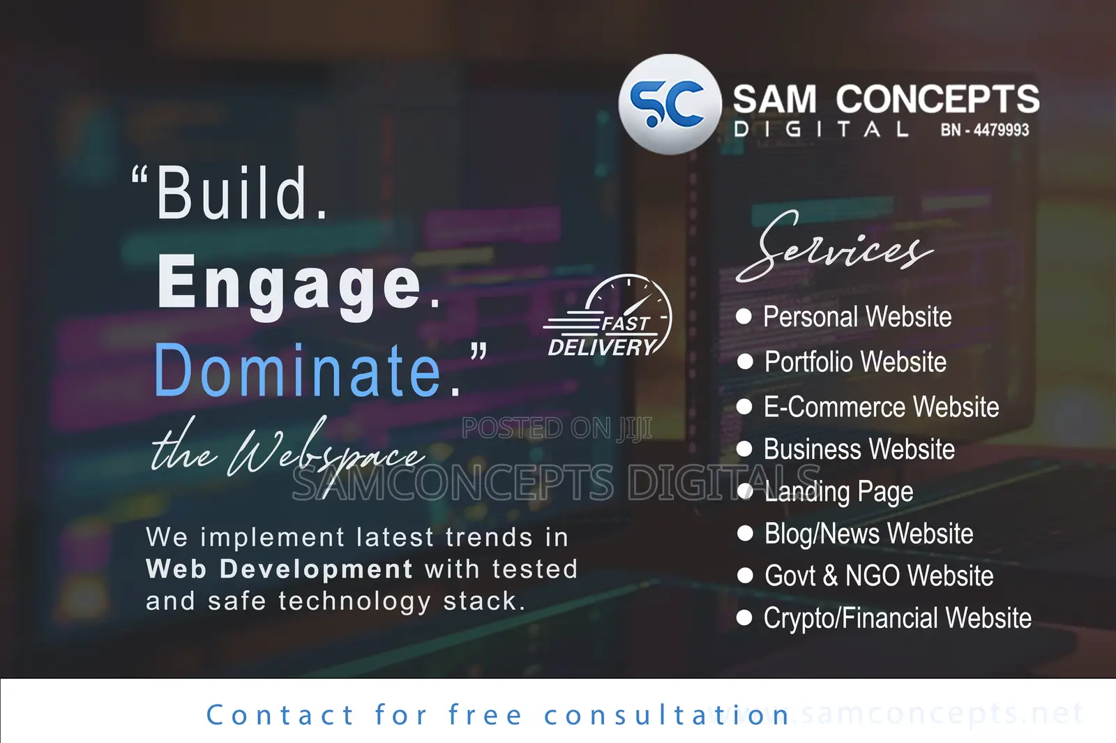 Top Rated Website Development For Business, Brand Services