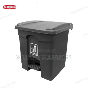 50liter Thick Pedal Rubbish Bin Rectangular Trash Can