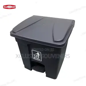 50liter Thick Pedal Rubbish Bin Rectangular Trash Can