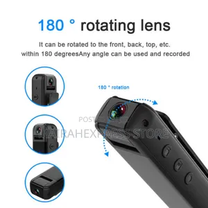 Mini Camera 1080p Fullhd Video Recorder Micro Body Camcorder (2st7)