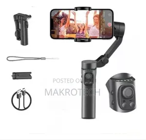 F5 Plus - 3-Axis Phone Stabilizer With Gimbal and Bluetooth