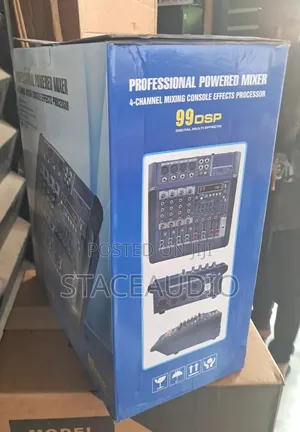 Yamaha 4 Chanels Powered Mixer With Bluetooth, USB Mp3