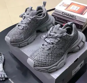 Balenciaga Luxury 3xl Fishnet Quality Sneakers