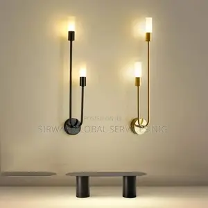 Classic Master Room Wall Bracket Gold and Black 