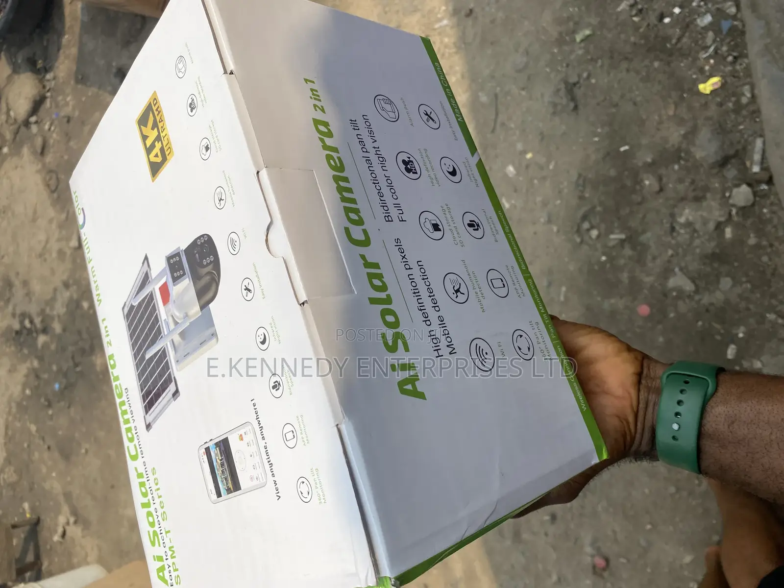 Two-Lens 4g/ Solar Smart CCTV Camera