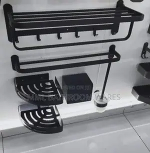 Wall Mounted Toilet and Bathroom Accessory Set