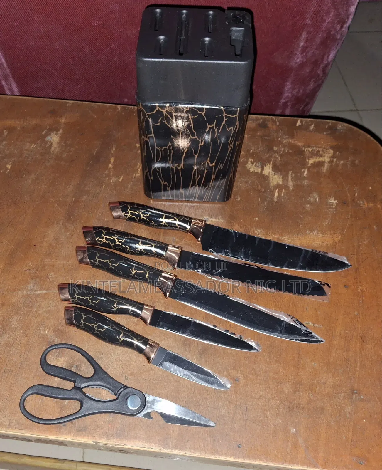 Non Stick Coated 7PC Knives Set