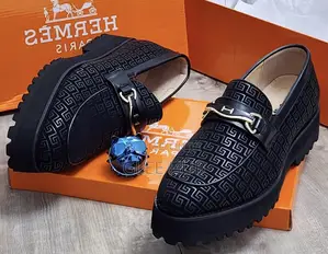 Hermes Patterned Shoes