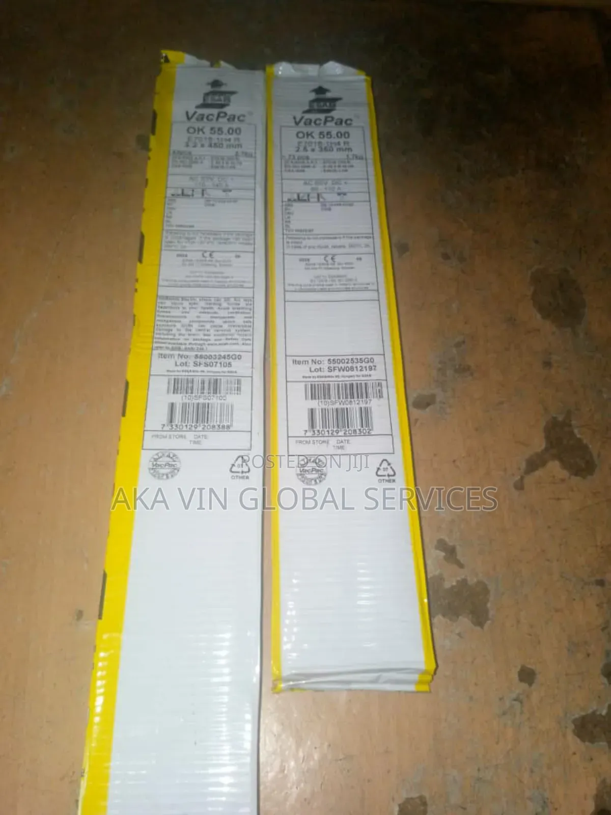Esab Electrode Ok 55 Vacpac
