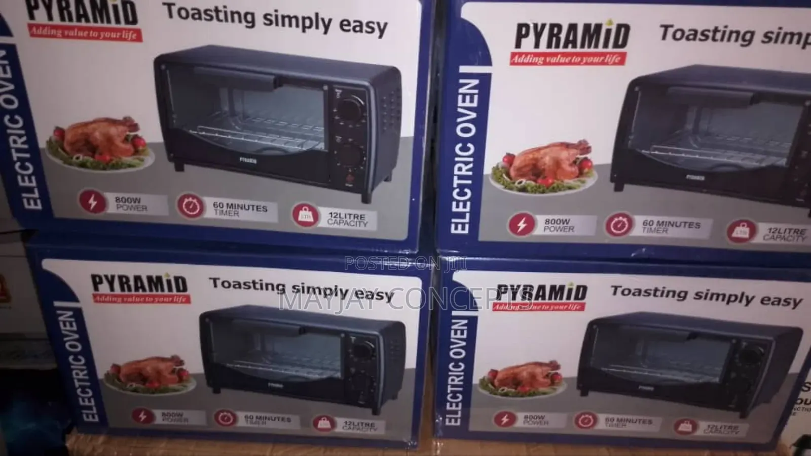 12litres Pyramid Electric Oven