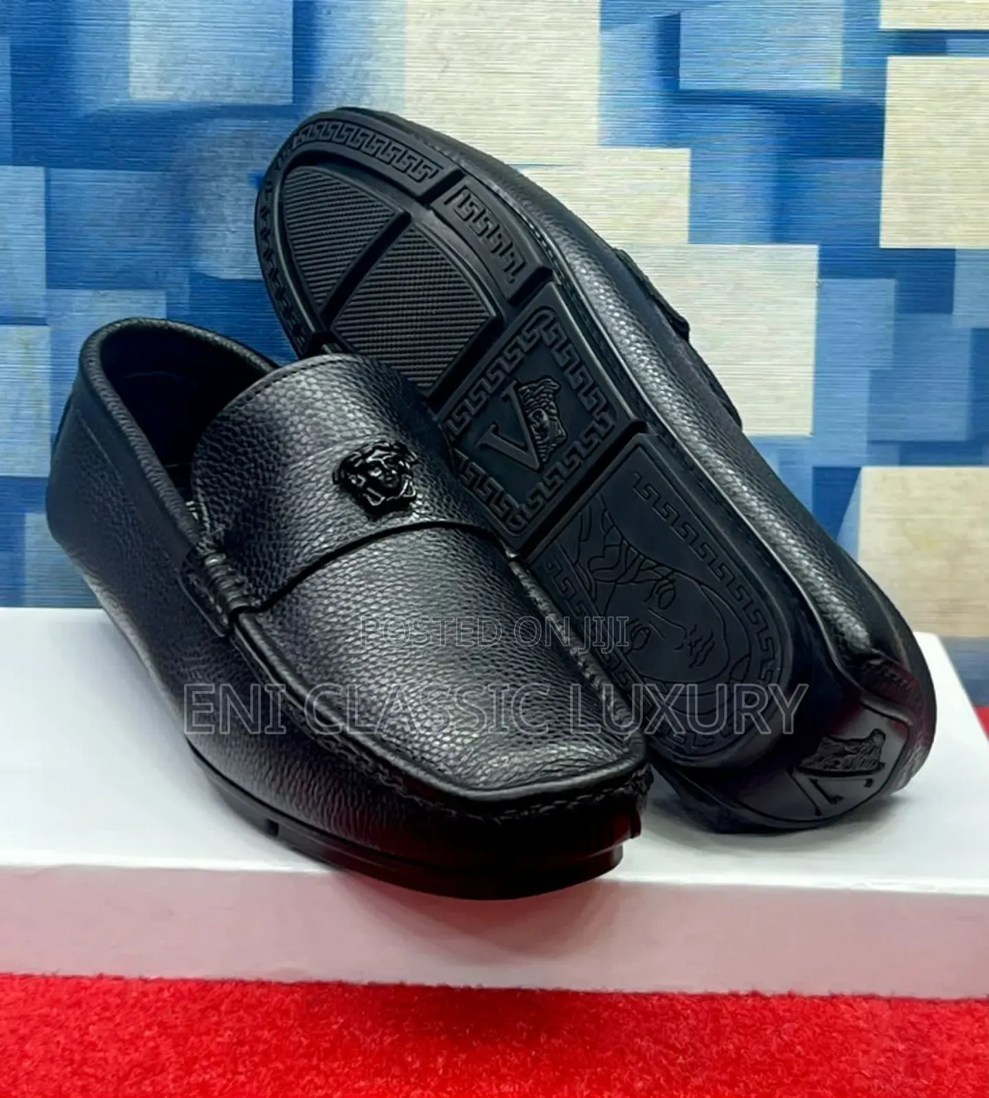 Top Quality Luxury Men's Loafers Shoes Versace