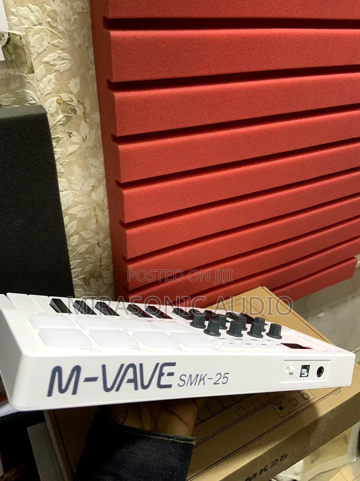 M-vave 25keys Midi Keyboard With Drum Pads