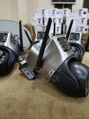 Ctechx 5mp 4g Dual Lens Solar Smart PTZ Camera
