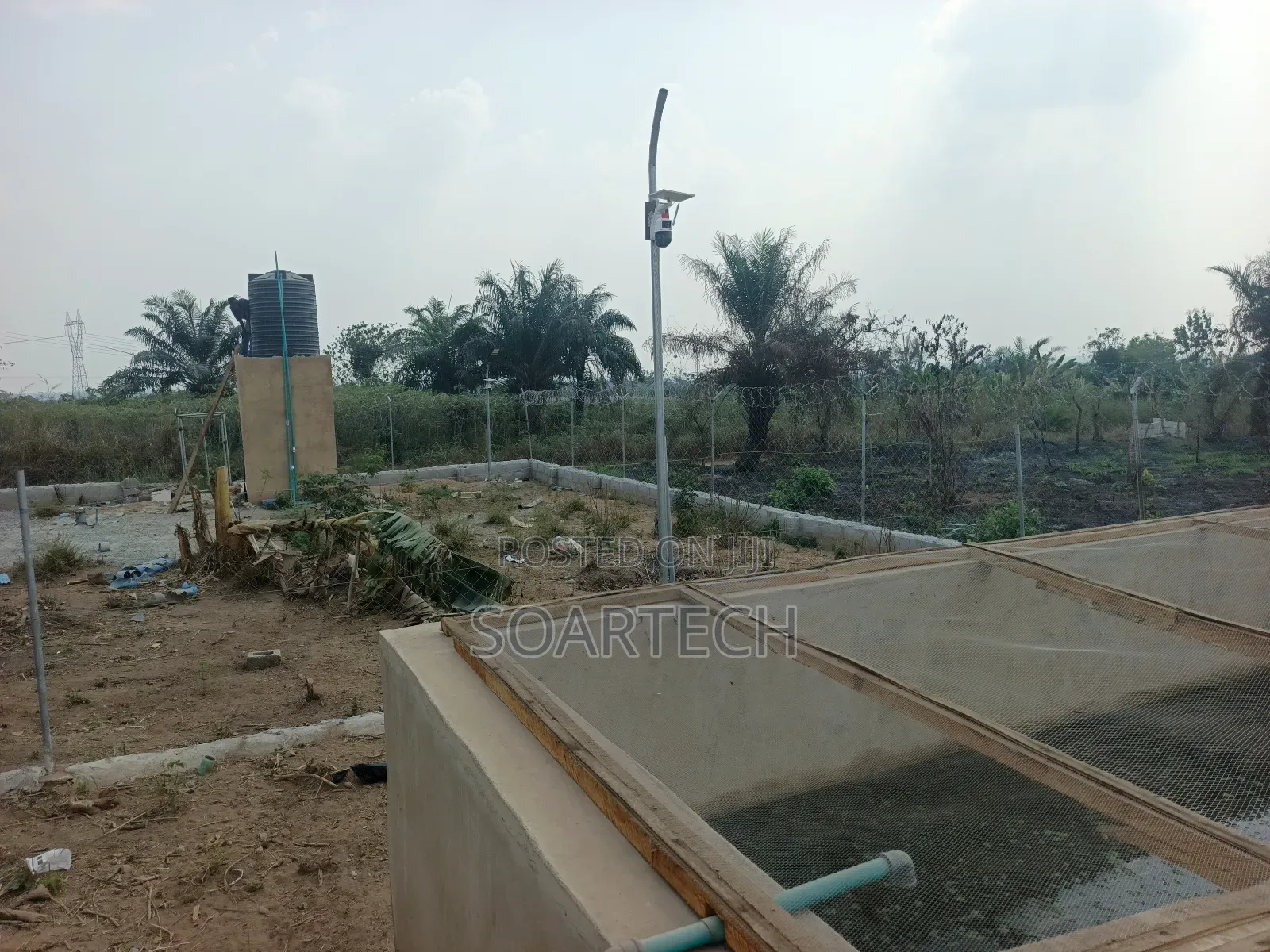 Construction of Fish Pond