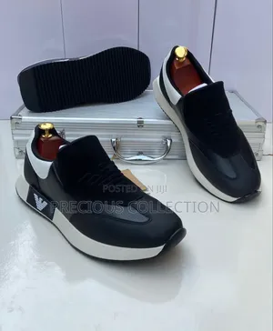 Men's Giorgio Armani Pull on Sneakers
