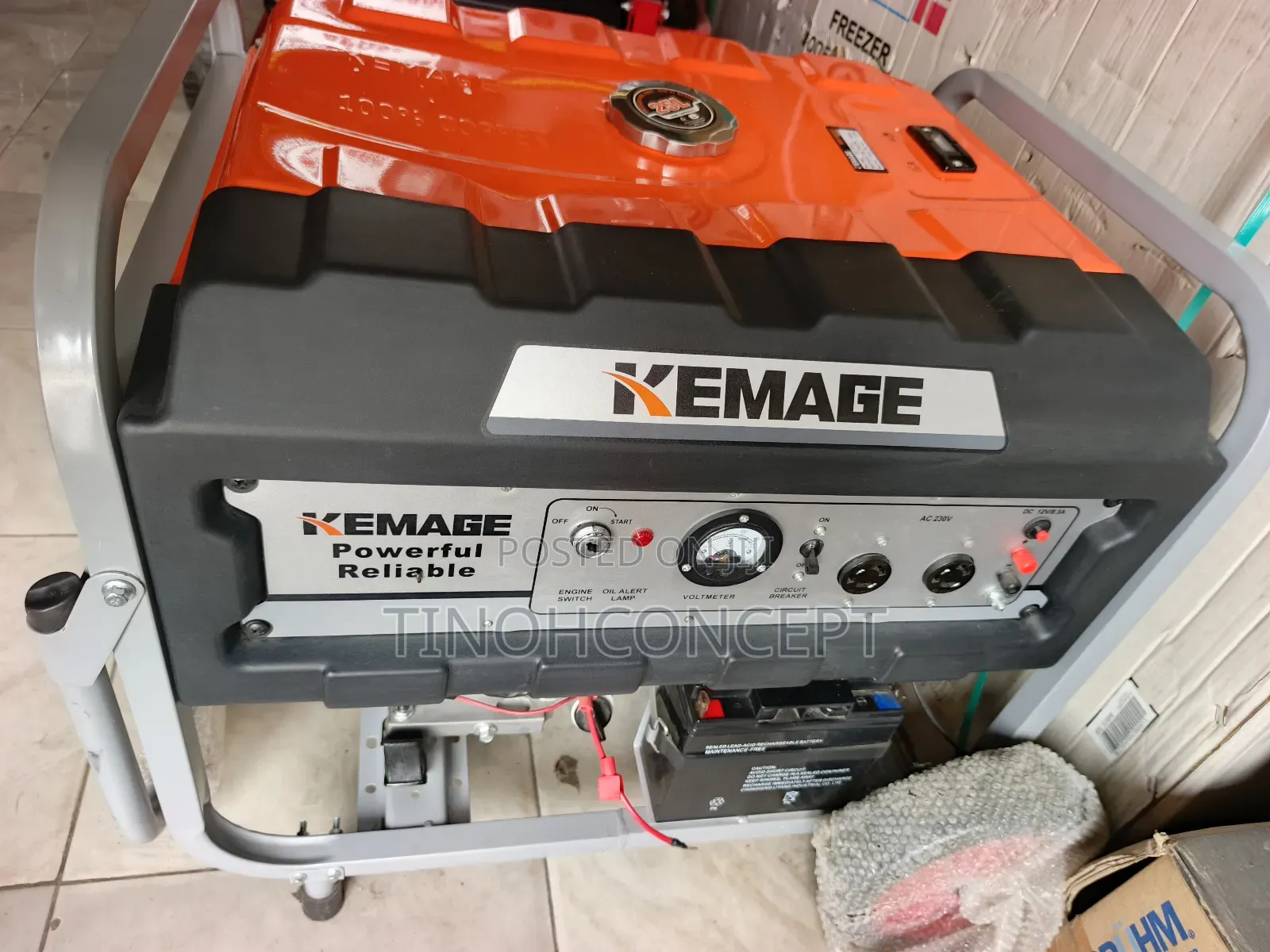 Kemage Generator KM11000E2 10 KVA 100% Copper Coil