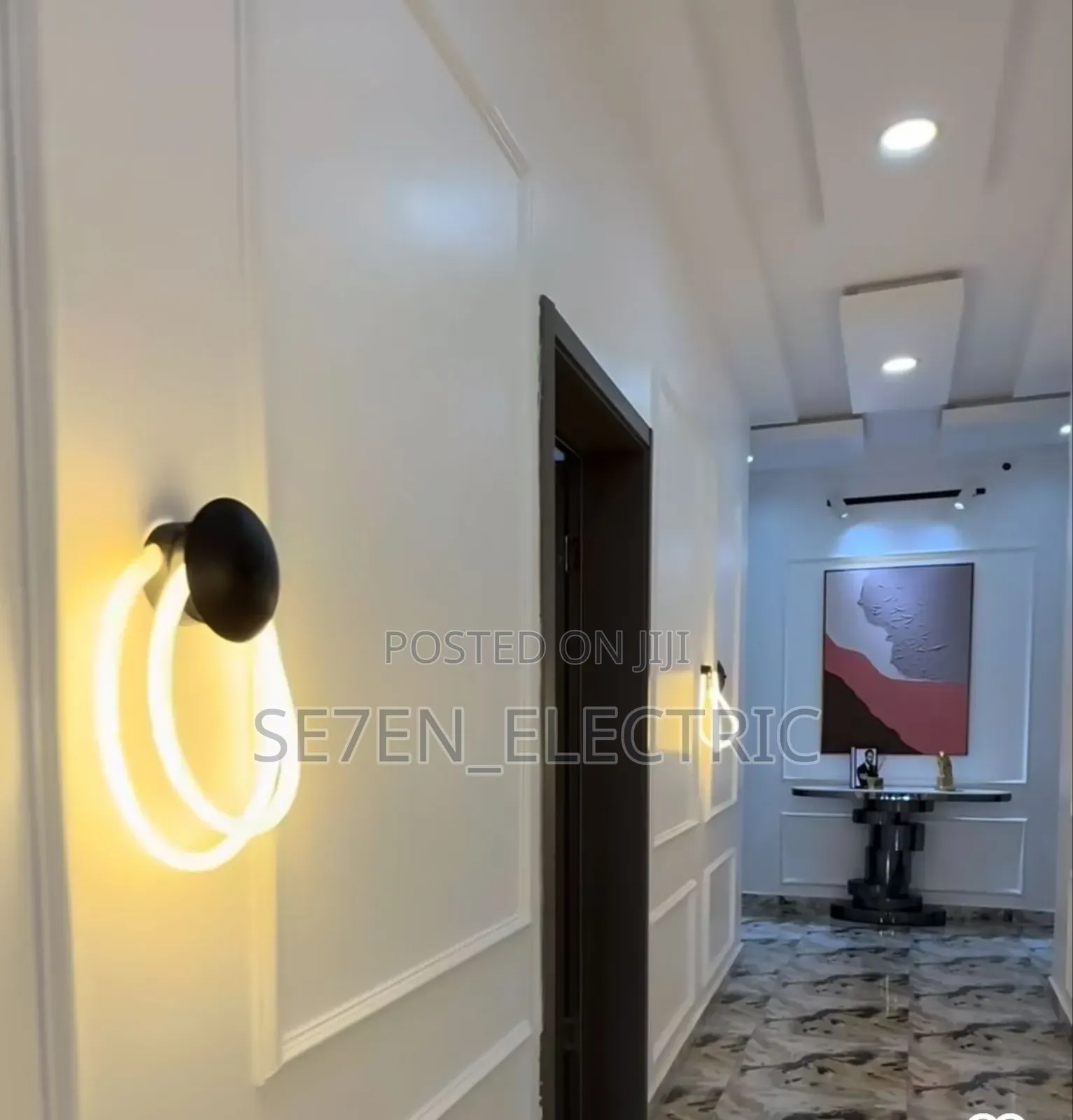 Led Rope Wall Lamp