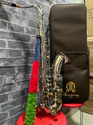 Armstrong Silver Saxophone