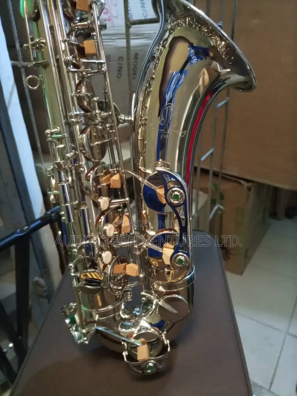 Armstrong Silver Saxophone