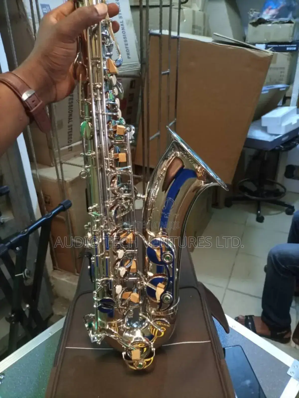 Armstrong Silver Saxophone