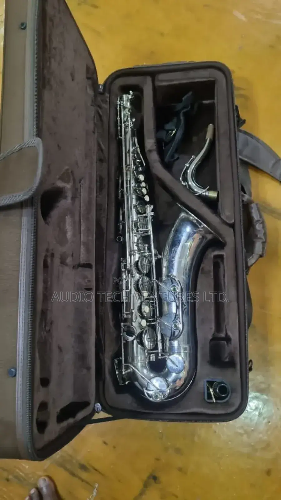 Armstrong Silver Saxophone