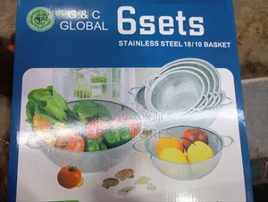 6pcs Quality Stainless Steel Sieve