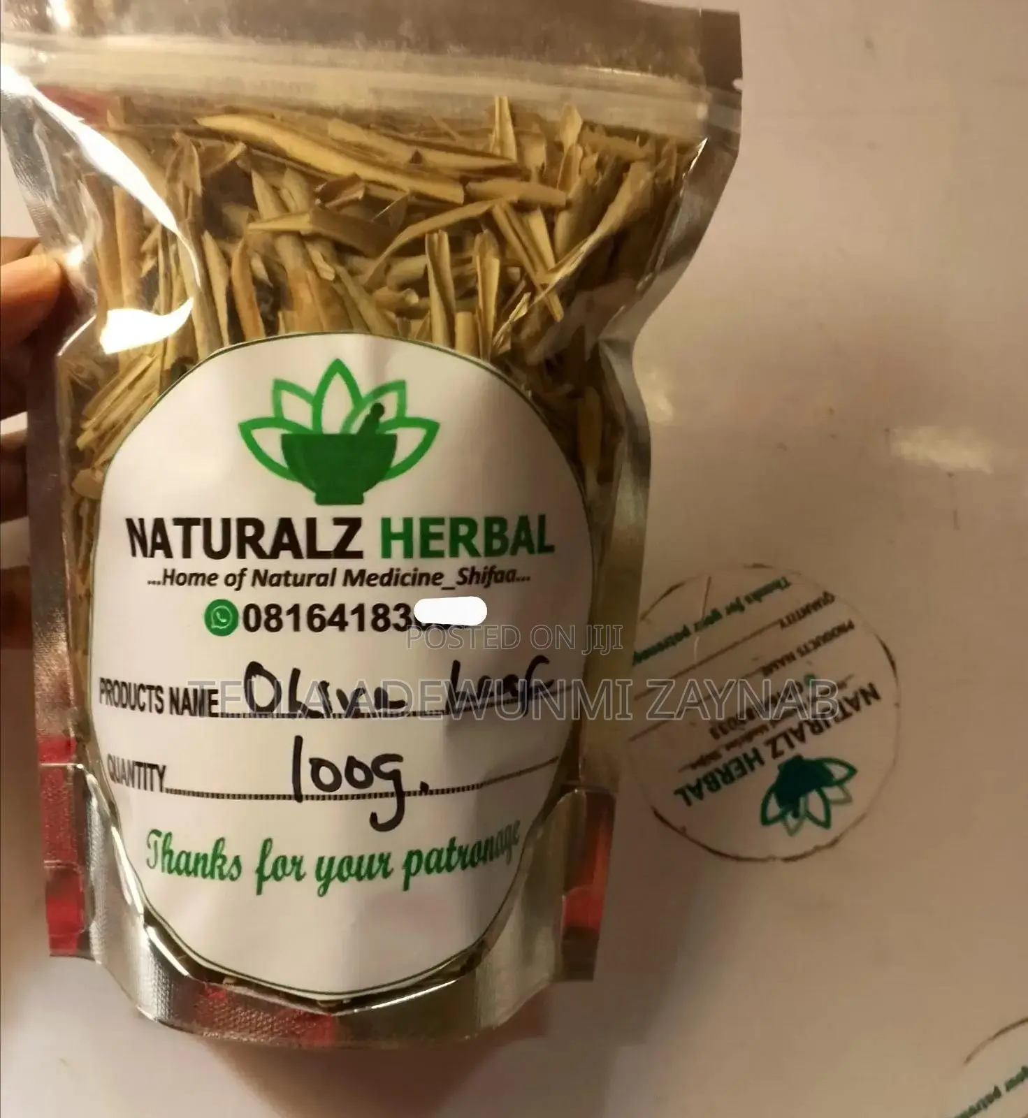 Olive Leaf (100g)
