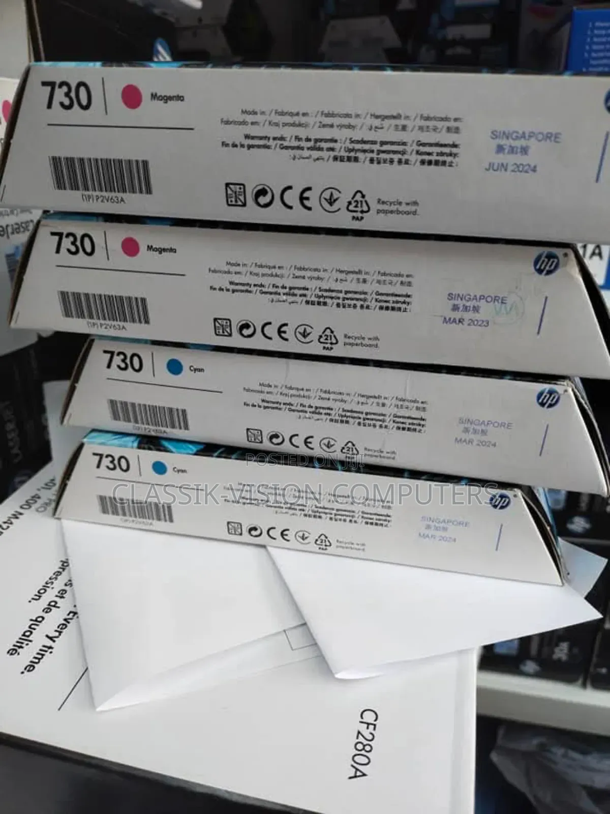 ORIGINAL HP 730 Designjet Ink Catridge