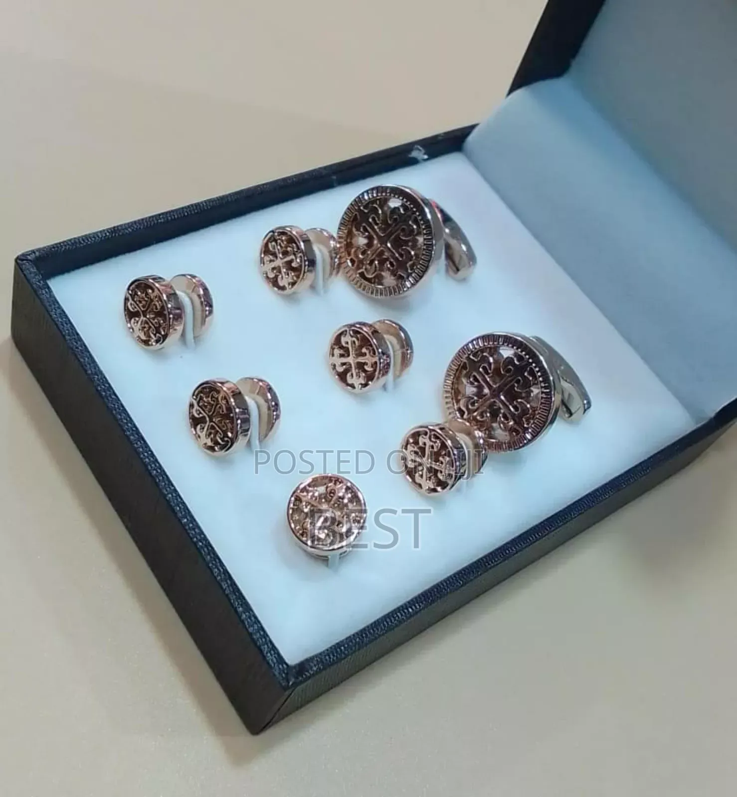 Cufflinks With 6 Botton