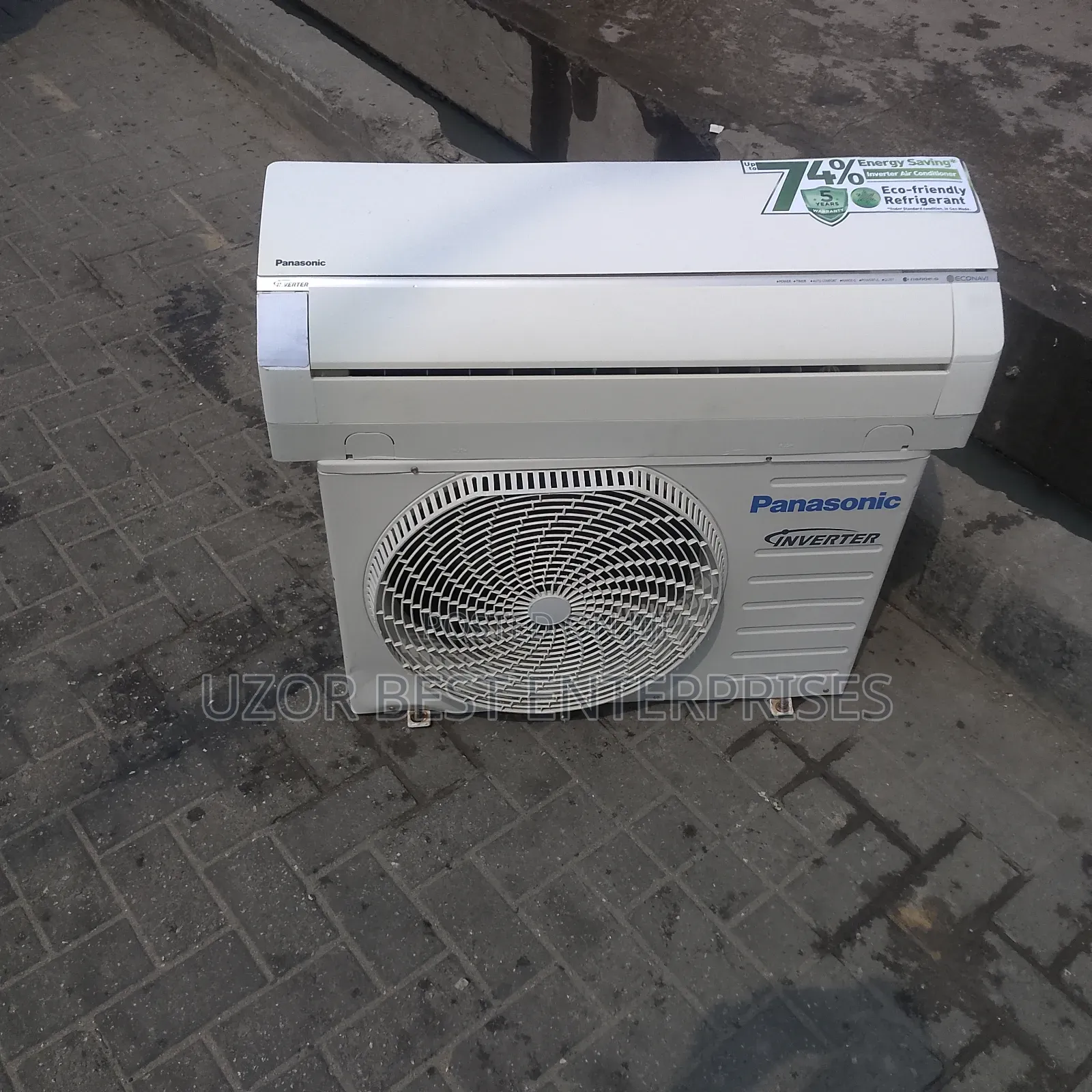First Grade Panasonic 1.5hp Air Conditioner Split Unit