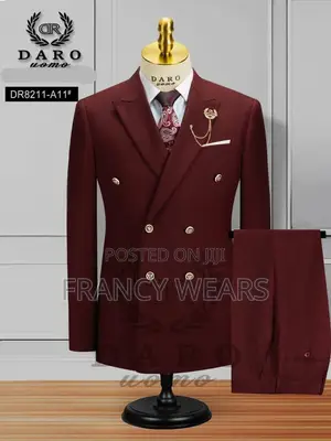 Double Blested Men's Suits