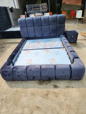High Quality 5by6 Padded Bed Frame.