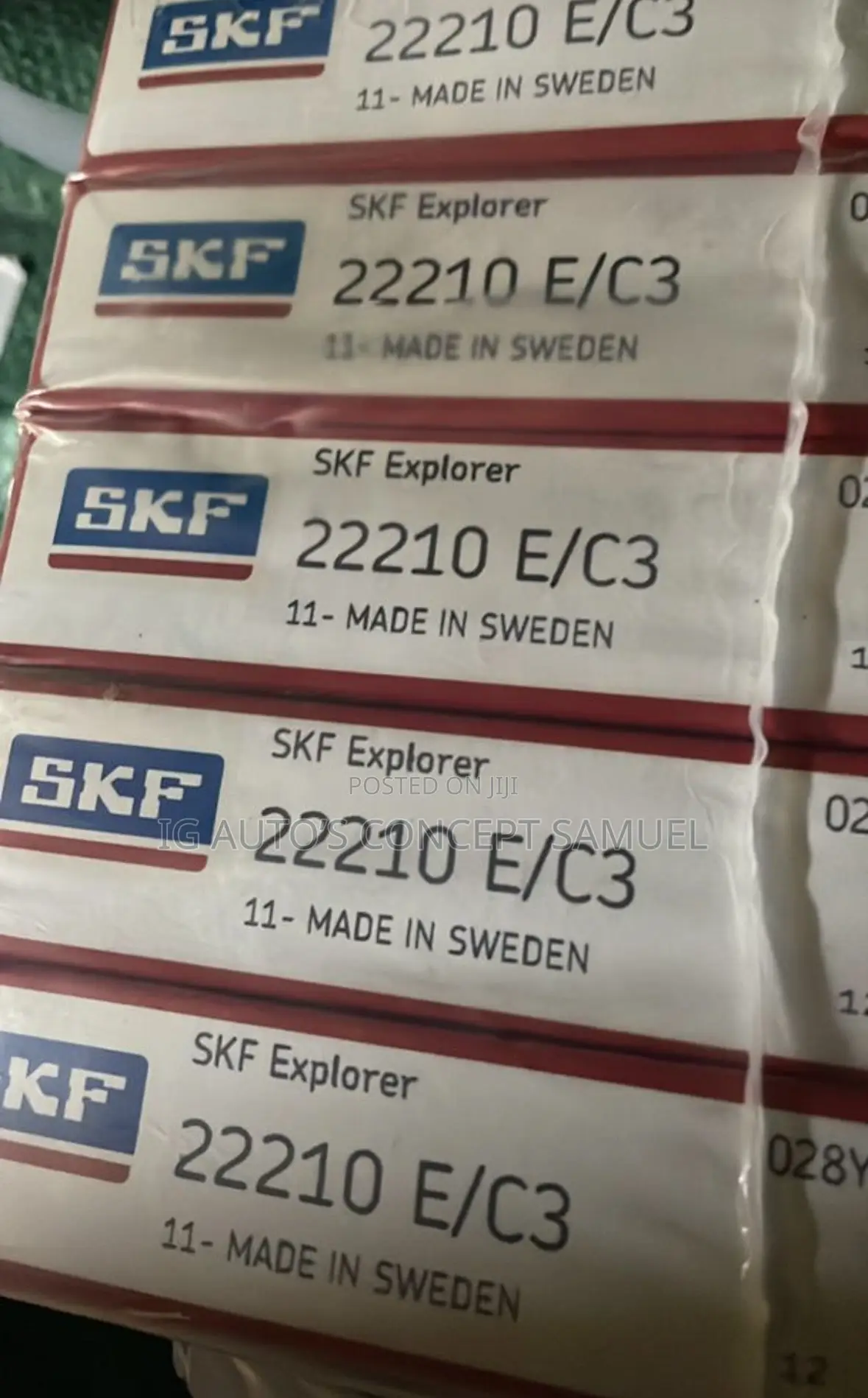 22210e/C3 SKF Bearing Available